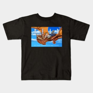 Read A Book and Fly Away on the Wings of A Dragon Kids T-Shirt